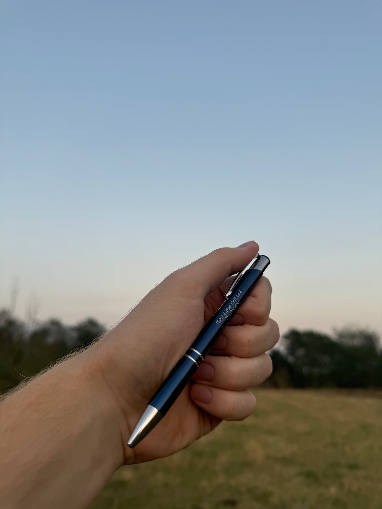 Transform Your Life Kugelschreiber (marineblau)