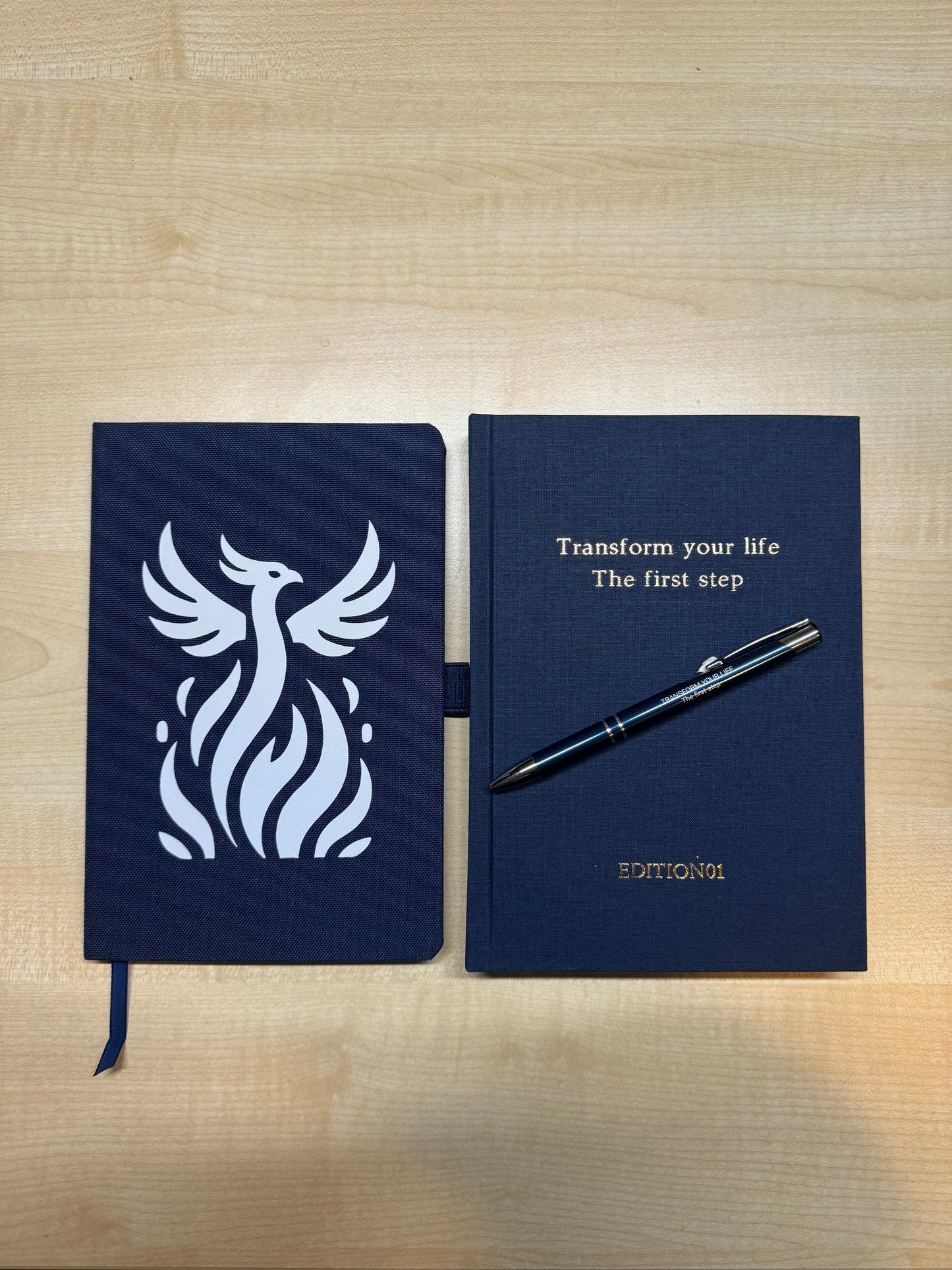 All in 1 Bundle(Buch 1+Notizbuch+Stift)