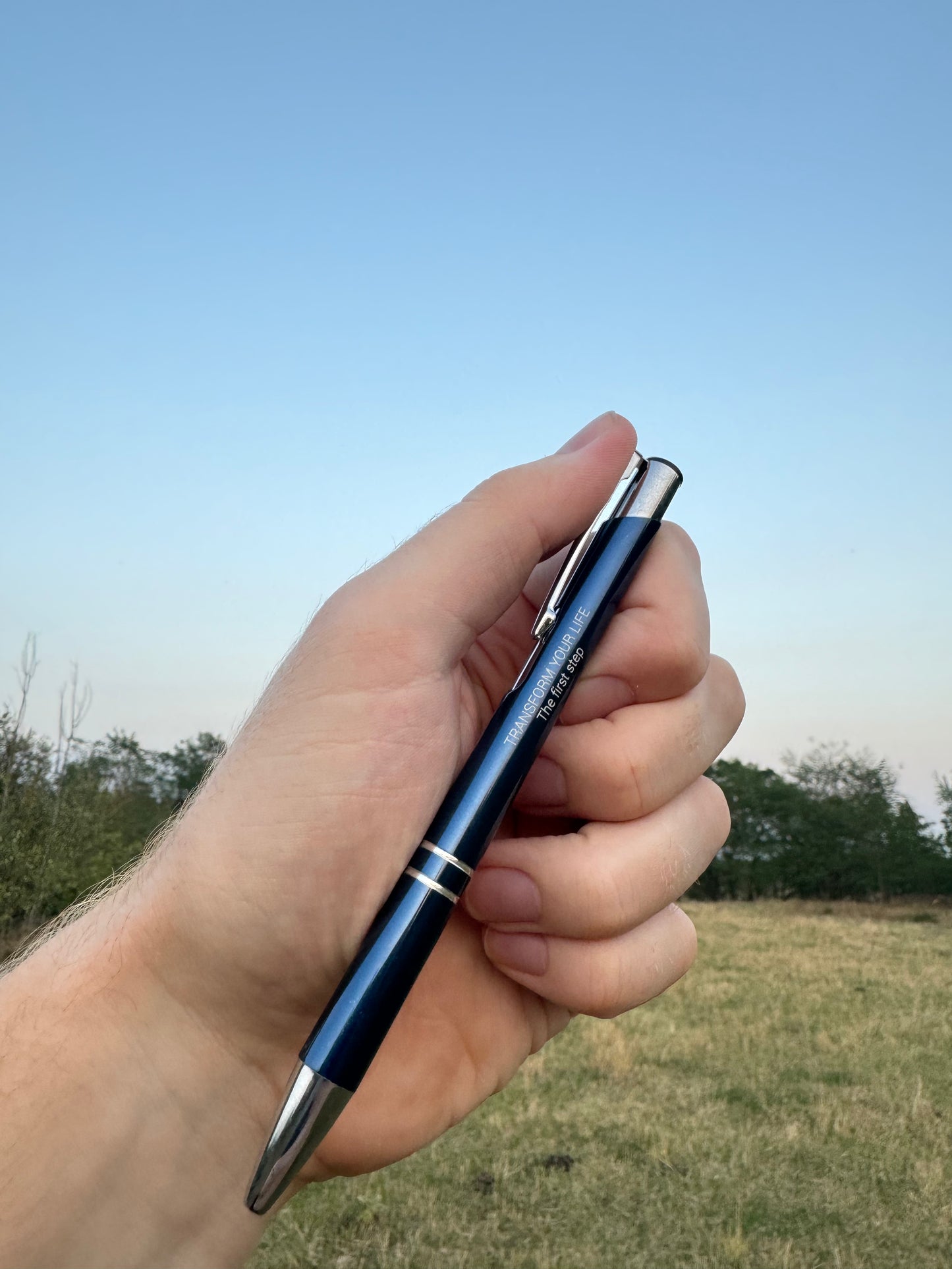 Transform Your Life Kugelschreiber (marineblau)
