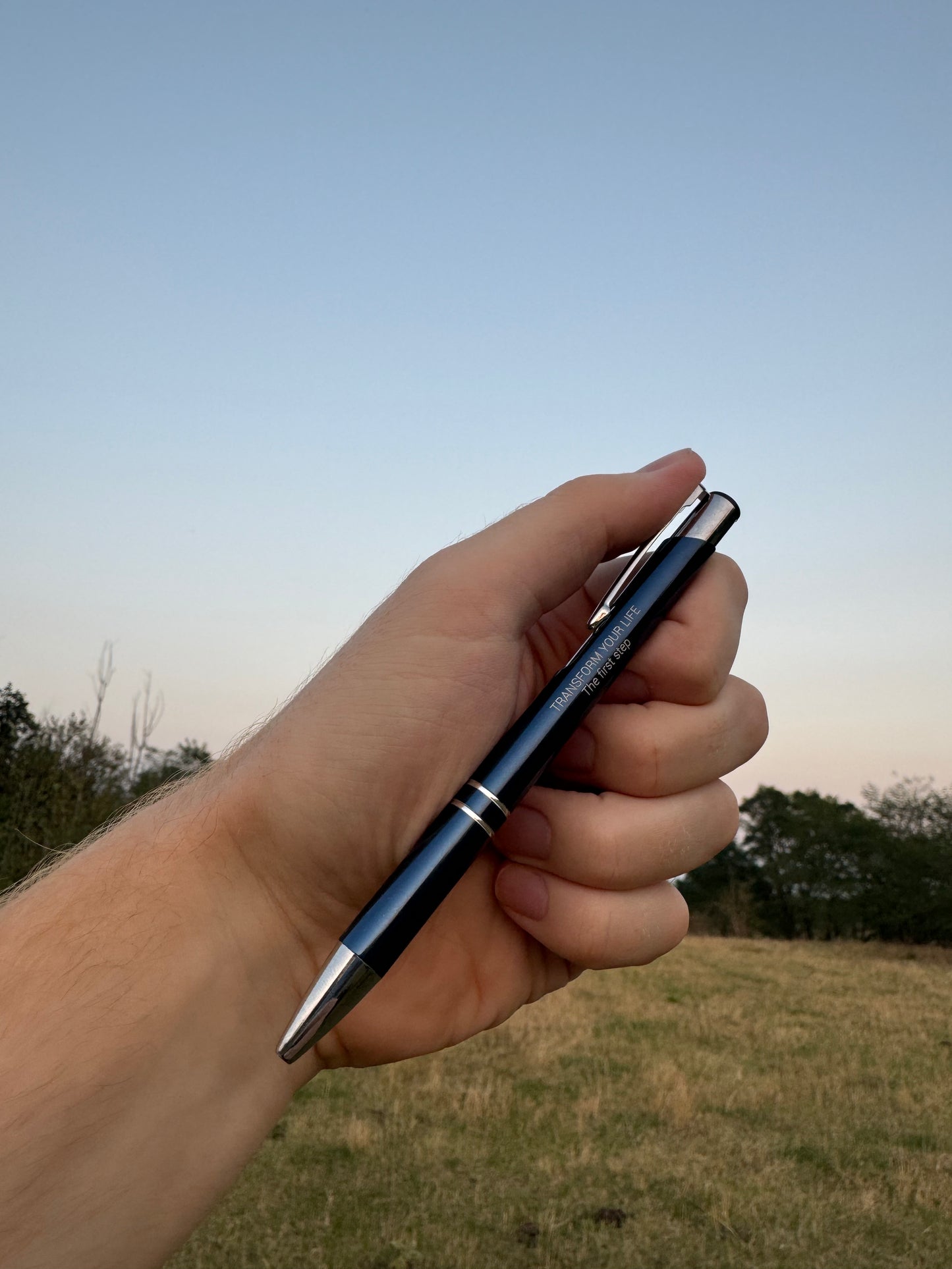 Transform Your Life Kugelschreiber (marineblau)